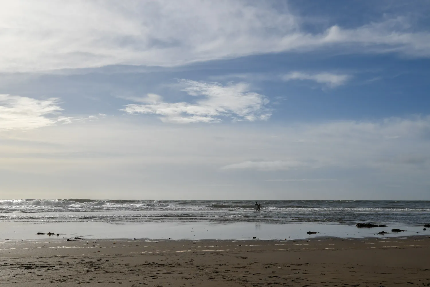 Bigbury on Sea Photograph looking out to Sea