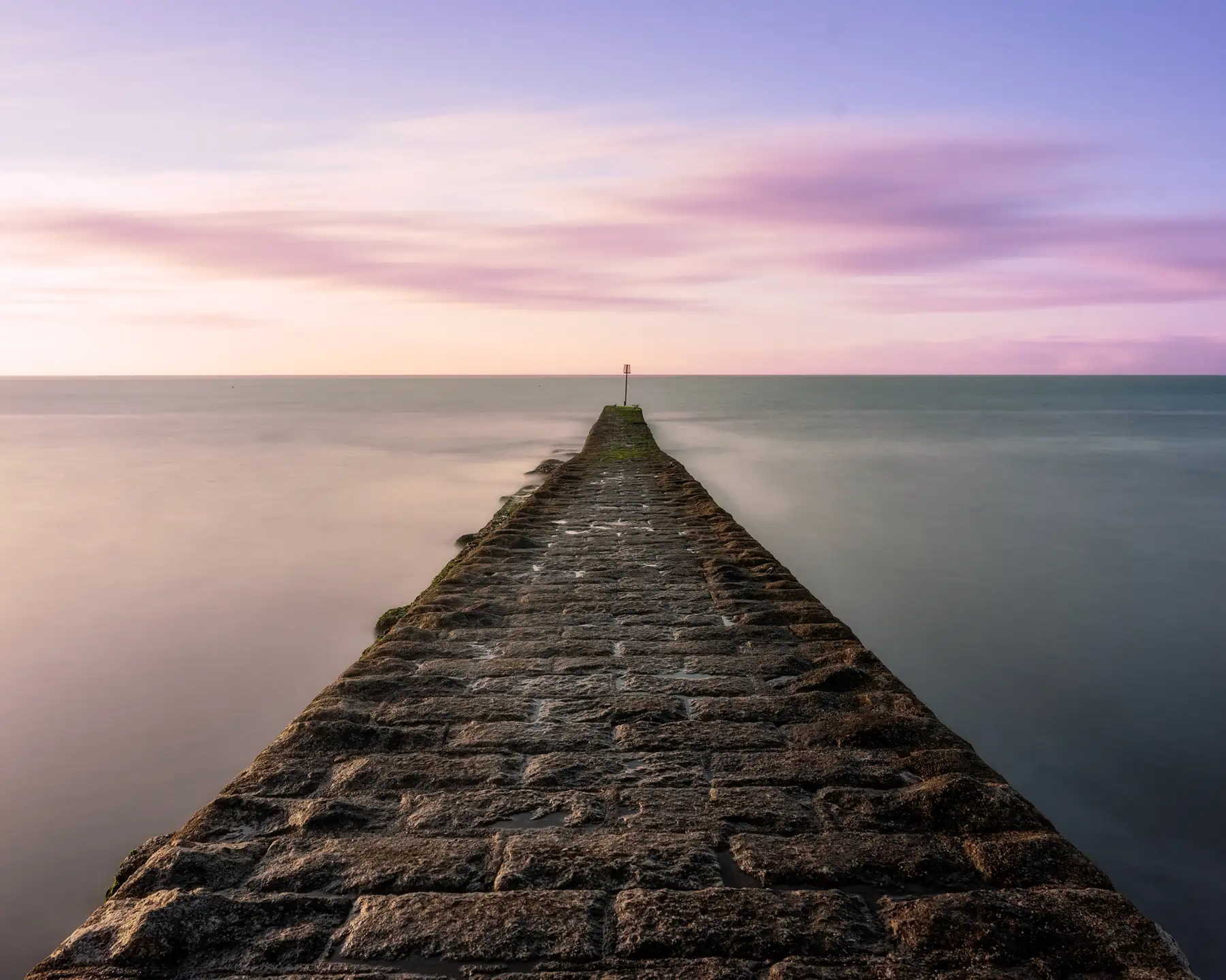Dawlish Warren Pier Just After Sunrise (Devon)