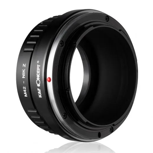 An M42 lens to Z Mount adapter