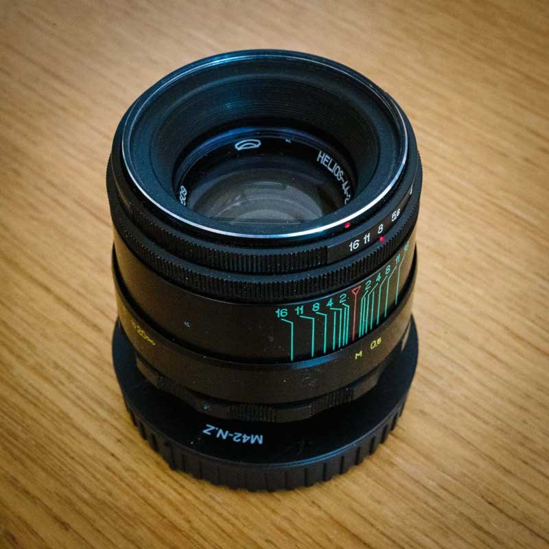 Helios 44-2 58mm lens