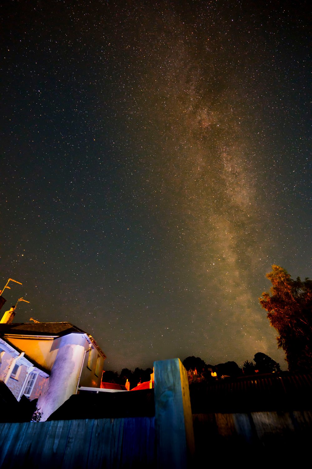 Galactic core Z6 on K&F concept SA255C1 tripod