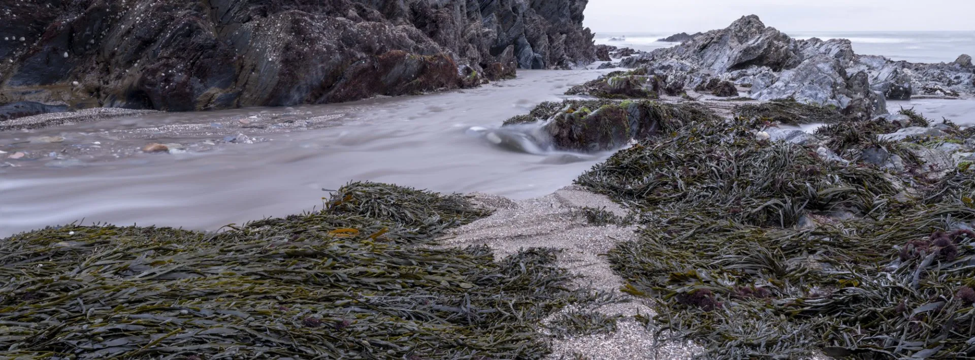 Sunset photogrpahy at Arymer Cove Devon