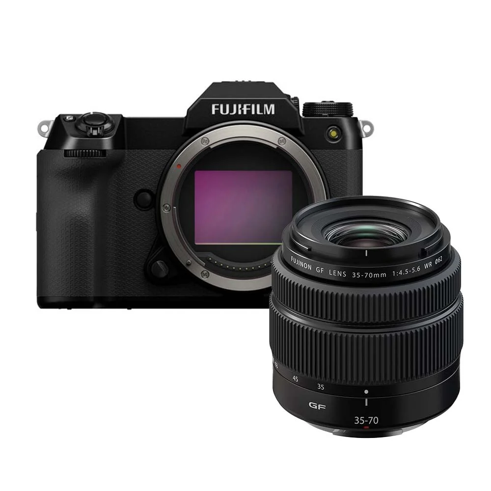 Fujifilm GFX100s ii with 35-70mm lens
