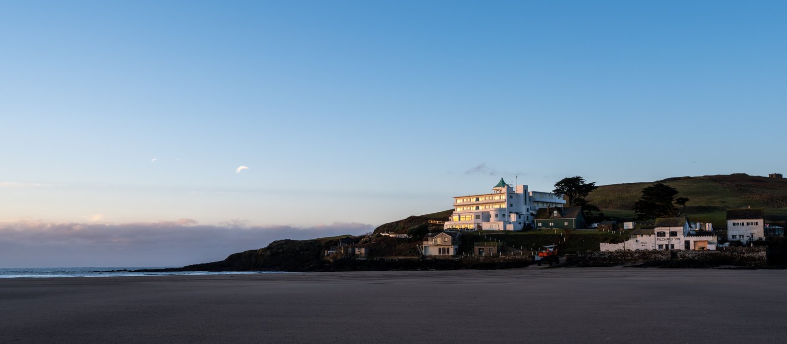 image from lightroom of burgh island