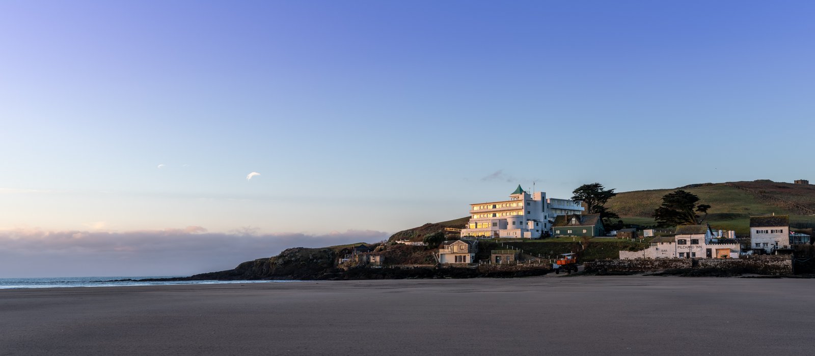 Picture of burgh island devon starting point DXO Pure raw