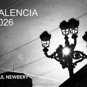 Valencia 2026 black and white film photography ebook by Paul Newbery