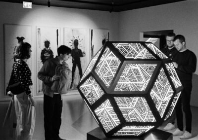 Gallery exhibit at MOCO london