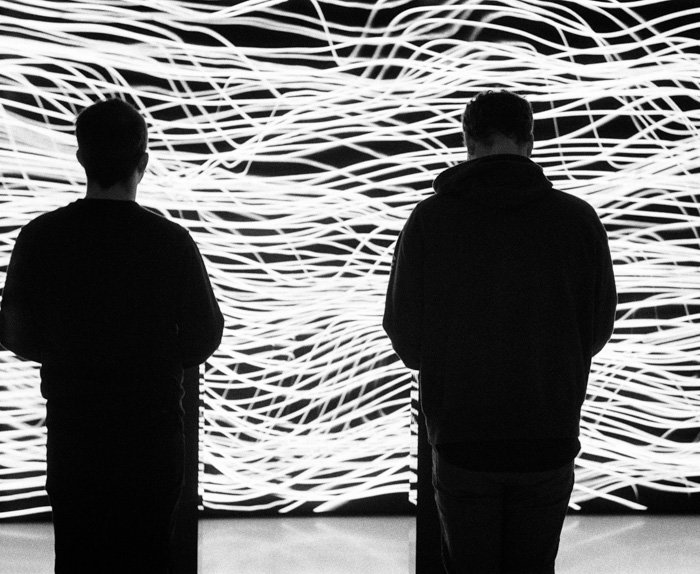 Art exhibit at the MOCO mueseum in london