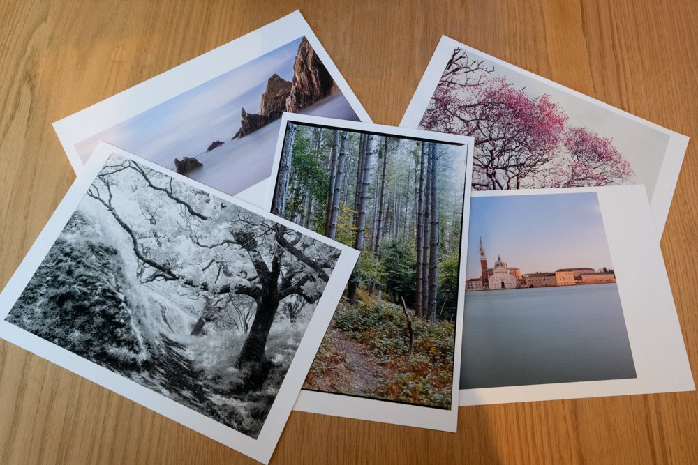 Prints made on the epson eco tank ET 8550 printer